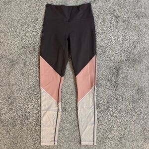 Fabletics PowerHold Women's Size 24 x 26 Colorblock 7/8 Activewear Leggings